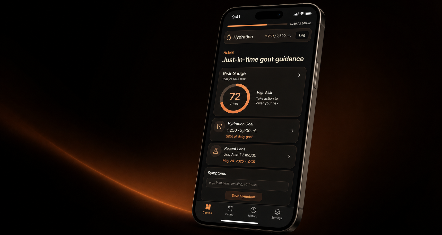MetabolicOS app screenshot